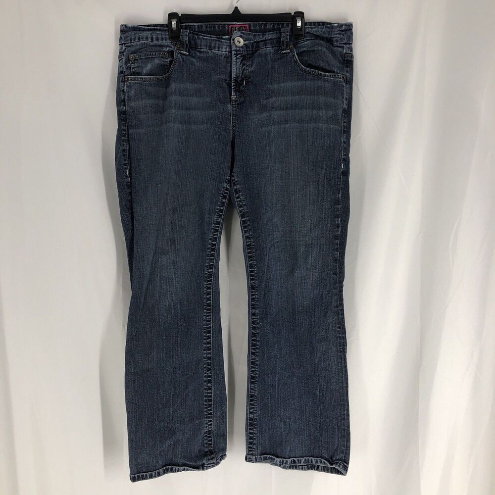 Torrid Jeans Women’s 22 Luxe Slim Boot Dark Blue Stretch Denim Plus Casual Plus